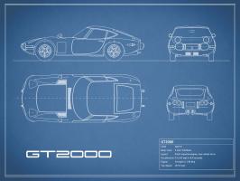 Toyota GT2000-Blue #RGN112790 Toyota GT2000-Blue #RGN112790