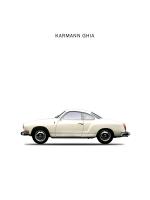 VW Karmann Ghia 1970 White #RGN113124