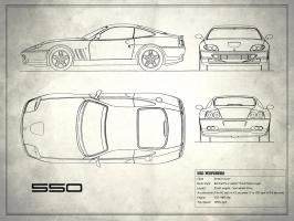 Ferrari 550 White #RGN113198 Ferrari 550 White #RGN113198