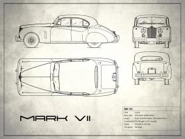 Jaguar Mk VII White #RGN113202