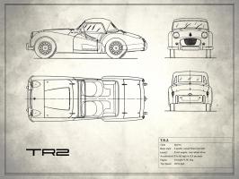 Triumph TR2 White #RGN113222