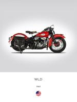 Harley Davidson WLD 1941 #RGN113687 Harley Davidson WLD 1941 #RGN113687