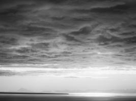 Black and white cloud formatio #SK113938