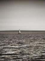 USA, Seattle, sailboat in Elli #SK113992 USA, Seattle, sailboat in Elli #SK113992