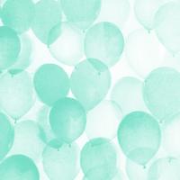 Airy Balloons in Mint A #92423