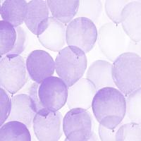Airy Balloons in Purple A #92425
