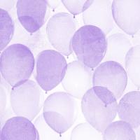 Airy Balloons in Purple B #92426