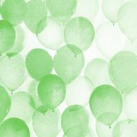 Airy Balloons in Green A #92429