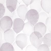 Airy Balloons in Grey B #92432