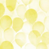 Airy Balloons in Yellow B #92434