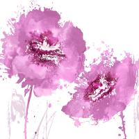 Flower Burst in Pink I #VAU113493