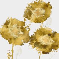 Golden Flower Burst II #VAU113500