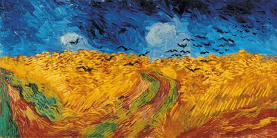 Wheat Field with Crows #VVG2169