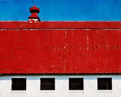 Four Windows and a Red Roof #86190 Four Windows and a Red Roof #86190
