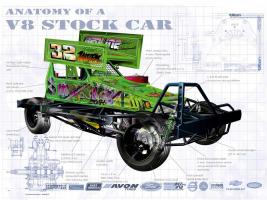 Anatomy V8 Stockcar #YS114454