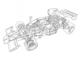 1974 Lola T332 - F5000 Andretti #YS114960 1974 Lola T332 - F5000 Andretti #YS114960