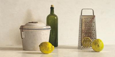 Two Lemons, Rasp, Bottle and Pot #IG 4567 Two Lemons, Rasp, Bottle and Pot #IG 4567