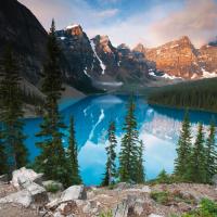 West Alberta - Moraine Lake #IG 4761 West Alberta - Moraine Lake #IG 4761