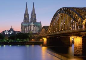 Klner Dom mit Deutzer Brcke #IG 5170 Klner Dom mit Deutzer Brcke #IG 5170