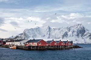 Fischerhtten Lofoten Nhe Reine #IG 5983 Fischerhtten Lofoten Nhe Reine #IG 5983
