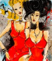 Demoiselles en rouge #IG 6269 Demoiselles en rouge #IG 6269