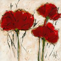 Pavot abstrait I #IG 6729 Pavot abstrait I #IG 6729