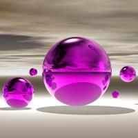 Purple Bowl #IG 6952 Purple Bowl #IG 6952