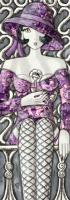 Violette aux bas rsille #IG 7043 Violette aux bas rsille #IG 7043