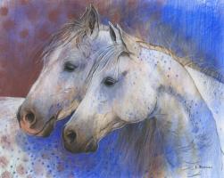 Two Horses #IG 7447 Two Horses #IG 7447