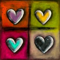Coeurs en Couleurs I #IG 7684 Coeurs en Couleurs I #IG 7684