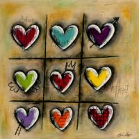 Colored Hearts II #IG 7699 Colored Hearts II #IG 7699