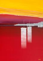 Bateaux rouges #IG 7743 Bateaux rouges #IG 7743