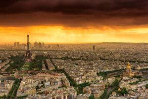 Sunset to Paris #IG 7808 Sunset to Paris #IG 7808