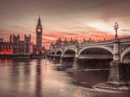 Big Ben Sunset #IG 8031 Big Ben Sunset #IG 8031