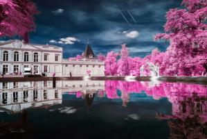 GradignanÕs City Hall, France - Infrared Photography #IG 8163 GradignanÕs City Hall, France - Infrared Photography #IG 8163