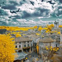 Village of Saint-Emilion - Infrared and UV Photography #IG 8164 Village of Saint-Emilion - Infrared and UV Photography #IG 8164