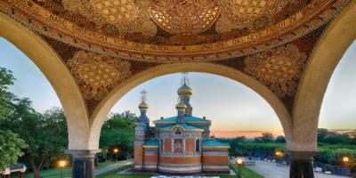 Mathildenhhe Darmstadt Russische Kapelle #IG 8987