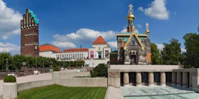 Mathildenhhe Darmstadt Panorama #IG 8988 Mathildenhhe Darmstadt Panorama #IG 8988