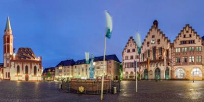 Frankfurt Rmer Abend Panoramadetail #IG 8990 Frankfurt Rmer Abend Panoramadetail #IG 8990