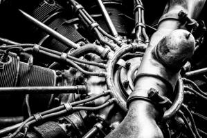 Propellor Engine close up #IG 9296 Propellor Engine close up #IG 9296